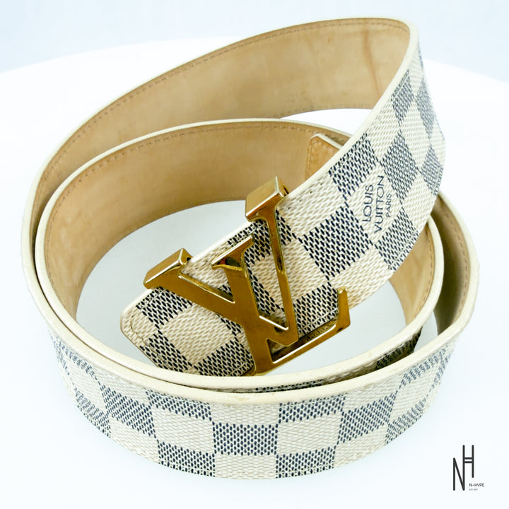 Louis Vuitton LV Damier Azur Belt