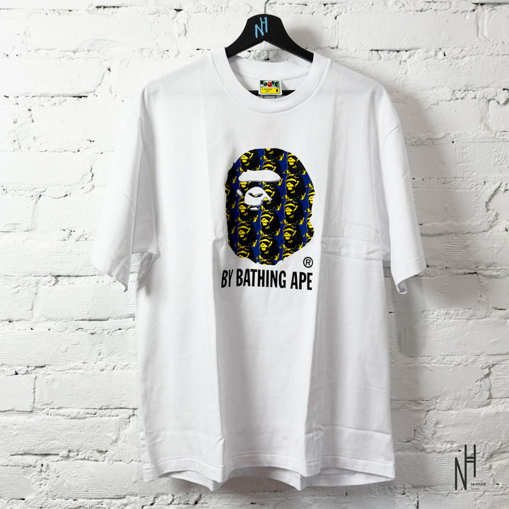BAPE Ape Head Pattern By Bathing Ape Relaxed Fit Tee (FW25) White