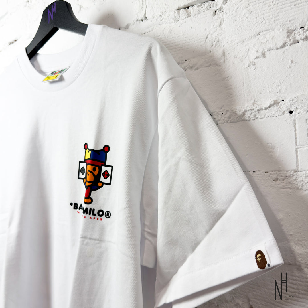 Bape x ComplexCon Baby Milo Joker White Tee