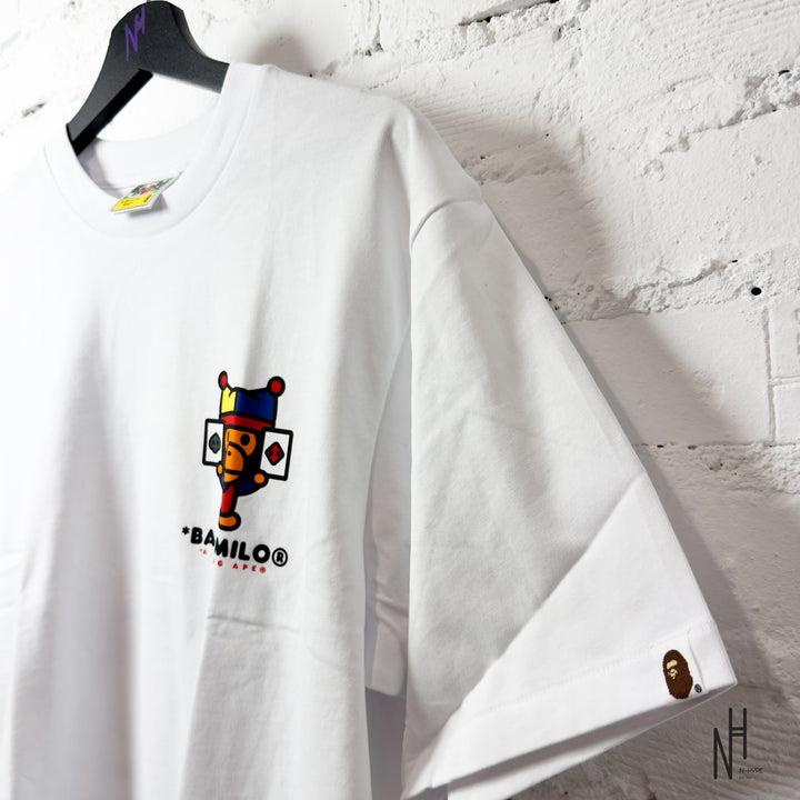 Bape x ComplexCon Baby Milo Joker White Tee