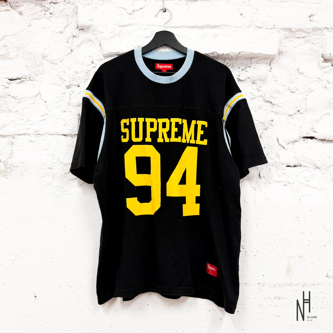 Supreme Split S/S Football Top Black