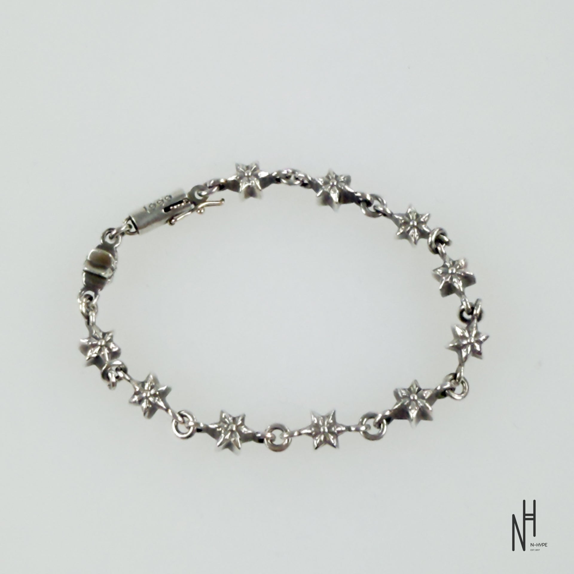 Chrome Hearts Tiny Star 11 Link Bracelet | N-Hype