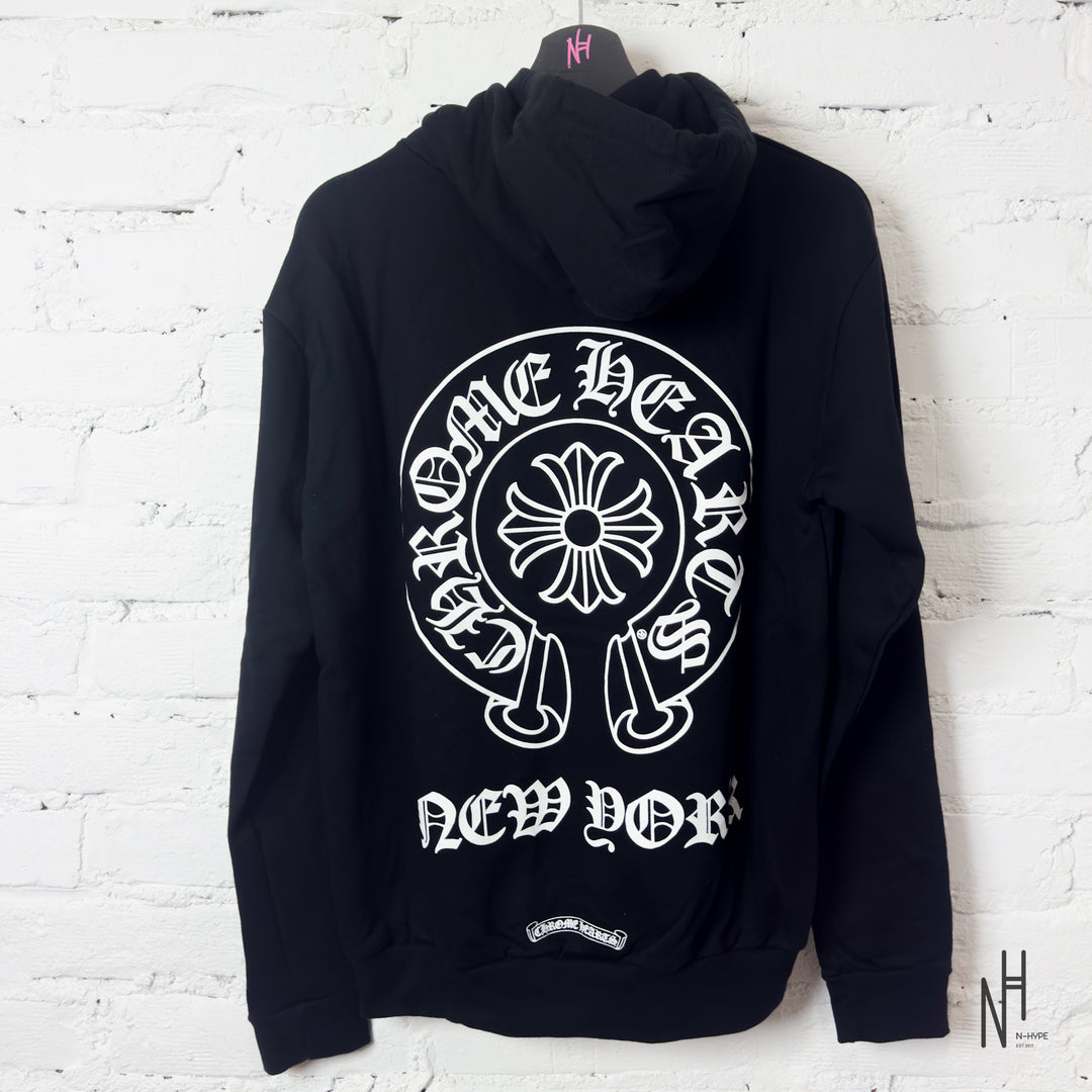 Chrome Hearts New York Logo Hoodie Black