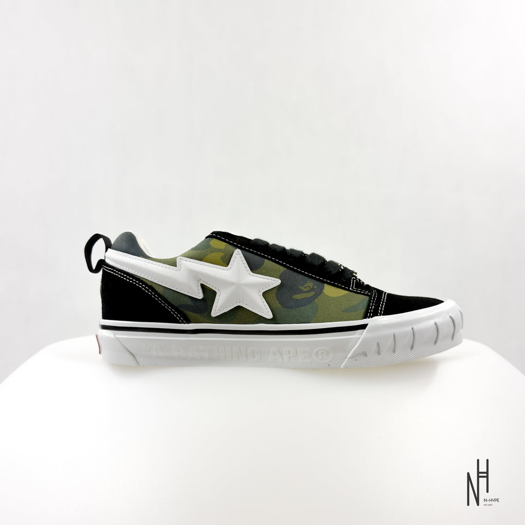 Vans Knu Skool Bape Camo Green