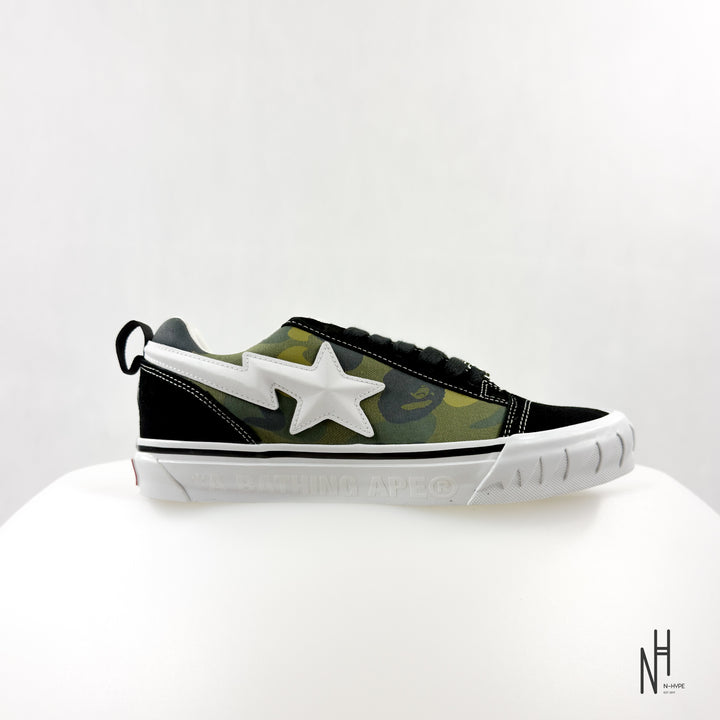 Vans Knu Skool Bape Camo Green