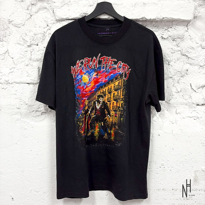 N-HYPE & IVO JANKOWIAK We Run The City T-Shirt Black