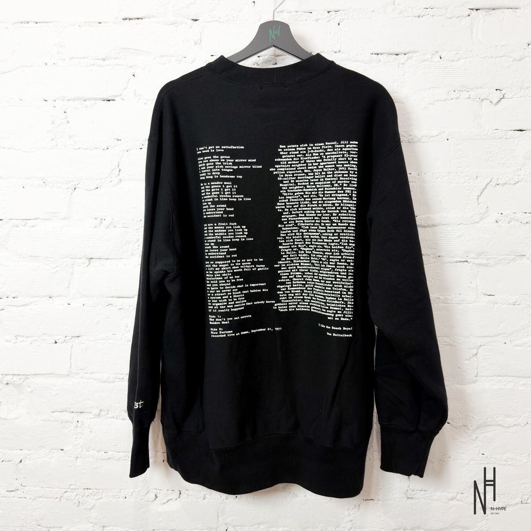UNDERCOVER Jun Takahashi Crewneck Black