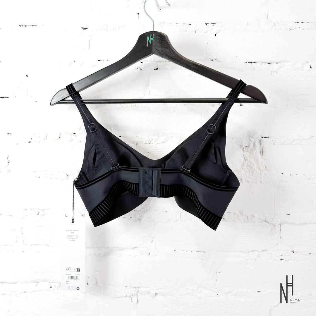 Alo Yoga Airlift Line Up Bra Black Black