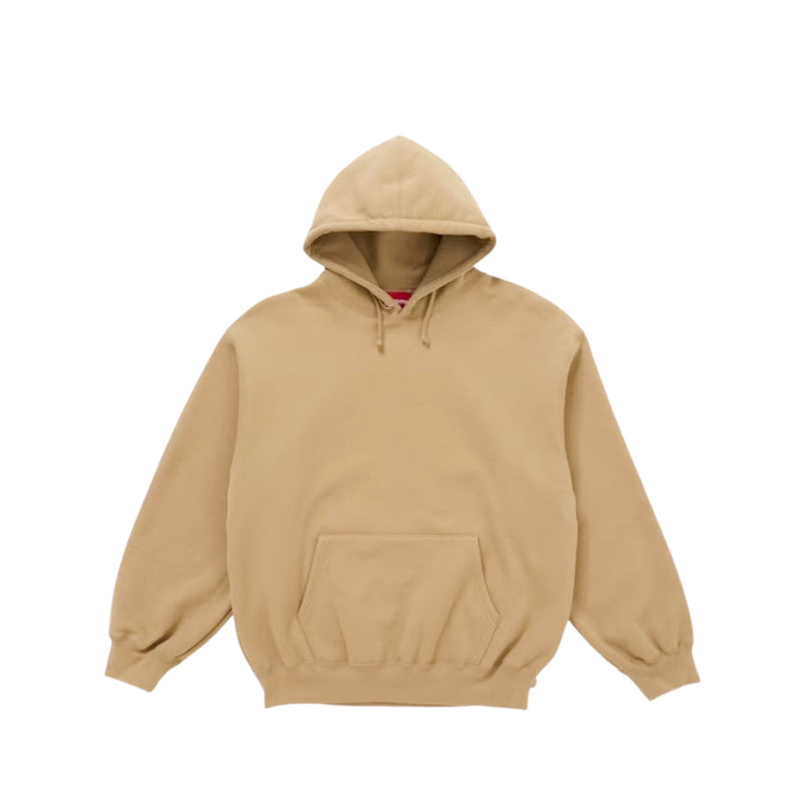 Supreme Satin Applique Hooded Sweatshirt (SS25) Brown