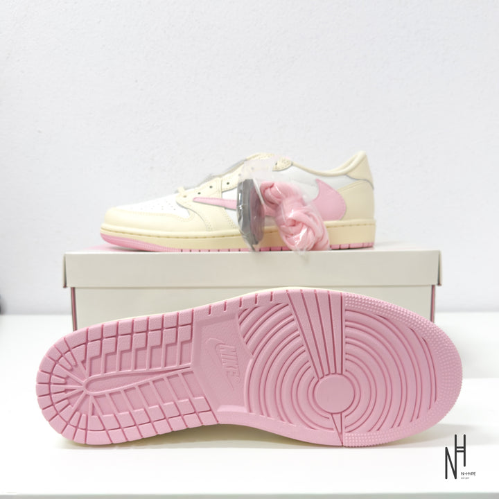 Jordan 1 Retro Low OG SP Travis Scott Shy Pink