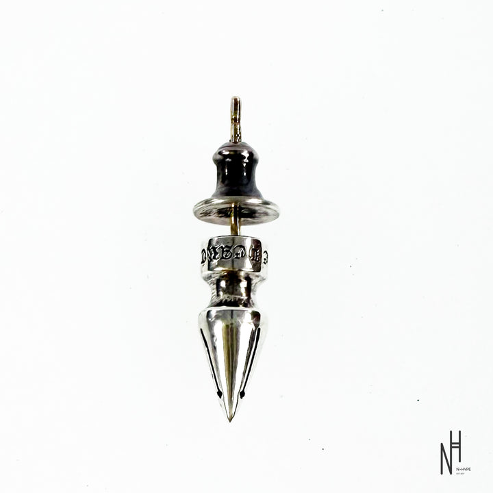 Chrome Hearts Silver Bullet Earring Stud