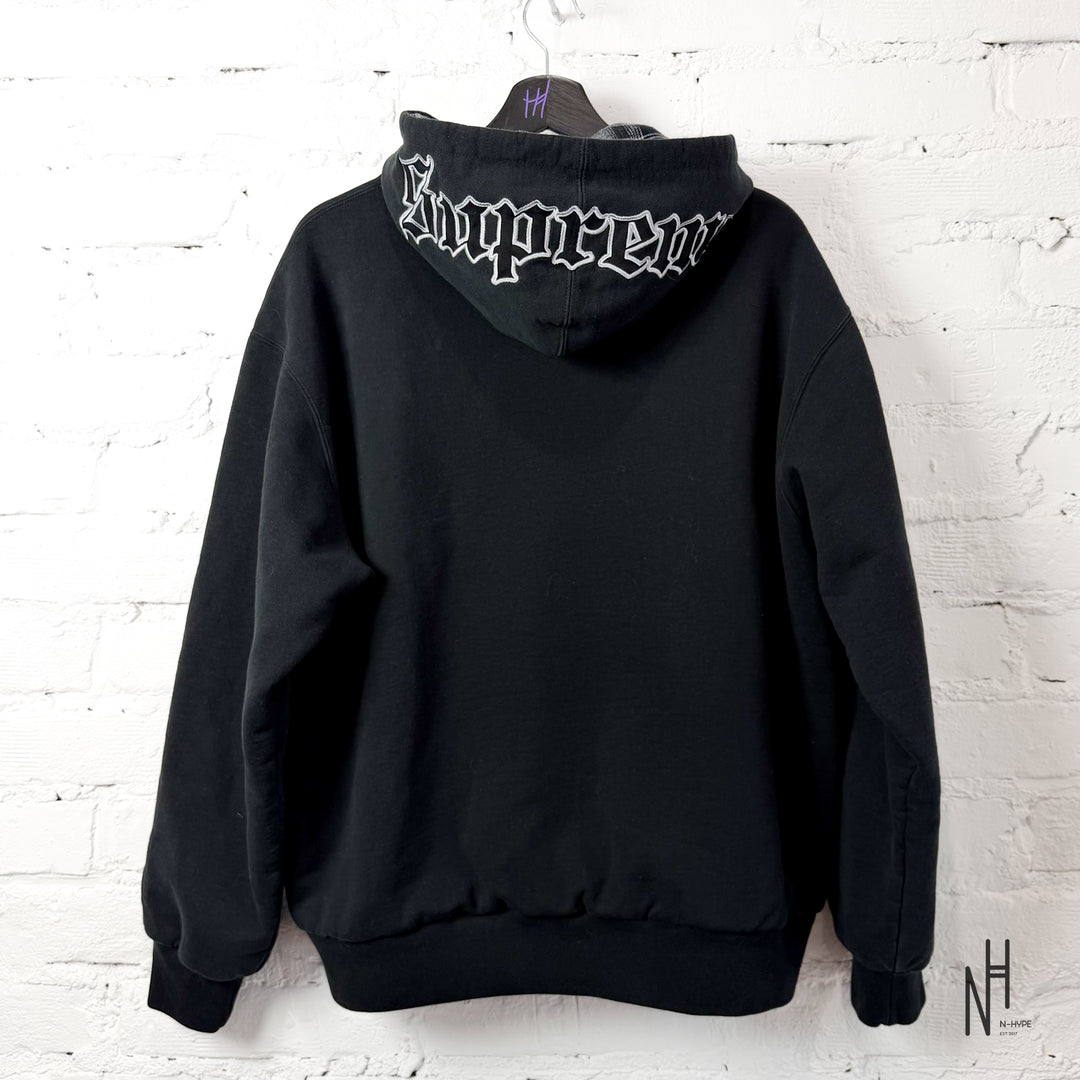 Supreme Chicago White Sox Zip Up Hooded Black