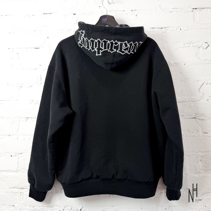 Supreme Chicago White Sox Zip Up Hooded Black