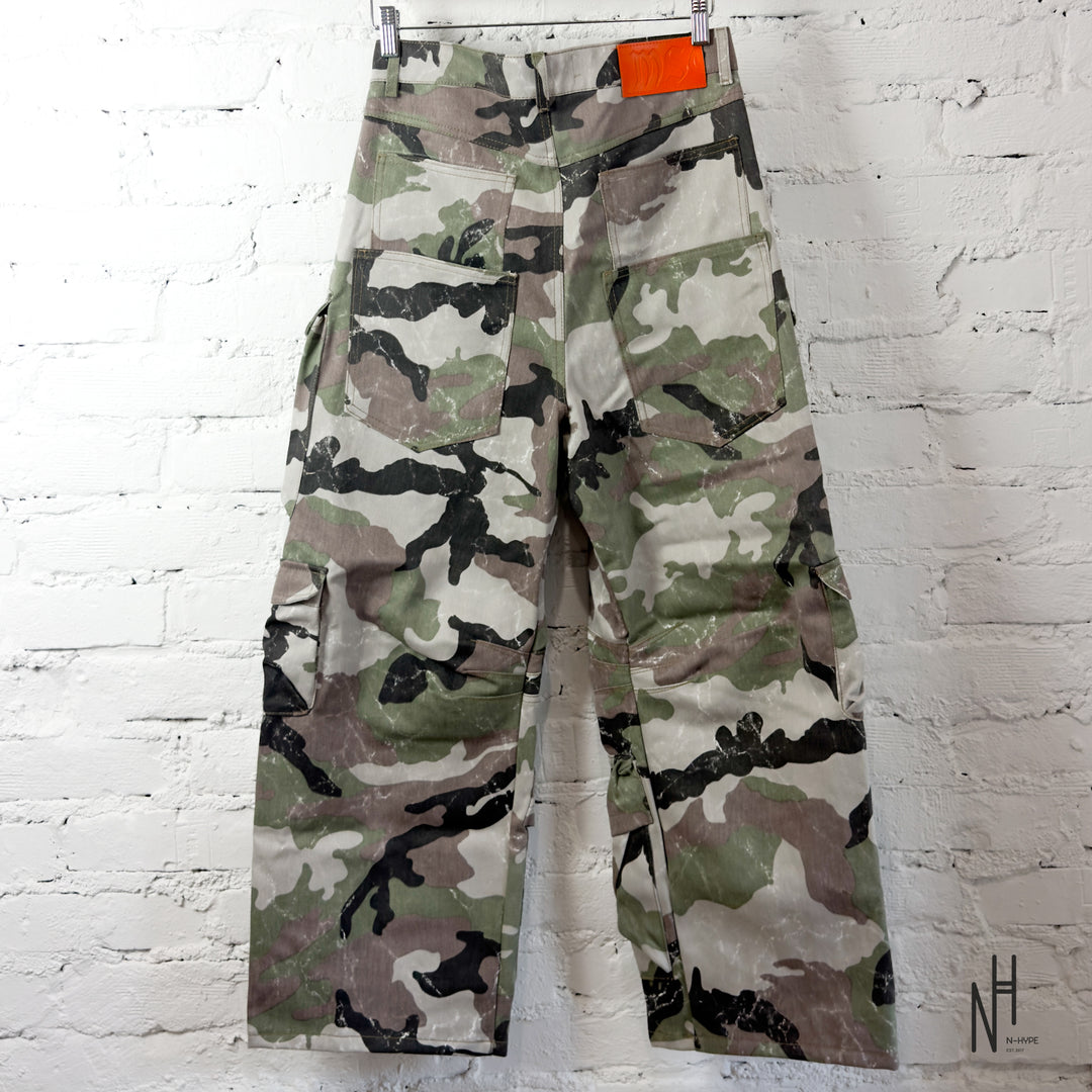 MSC Spodnie Cargo Camo