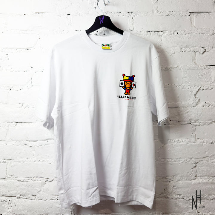 Bape x ComplexCon Baby Milo Joker White Tee