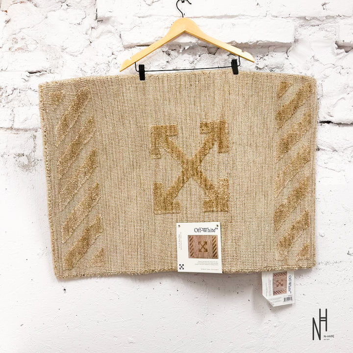 Off-White Arrows Door Mat Beige