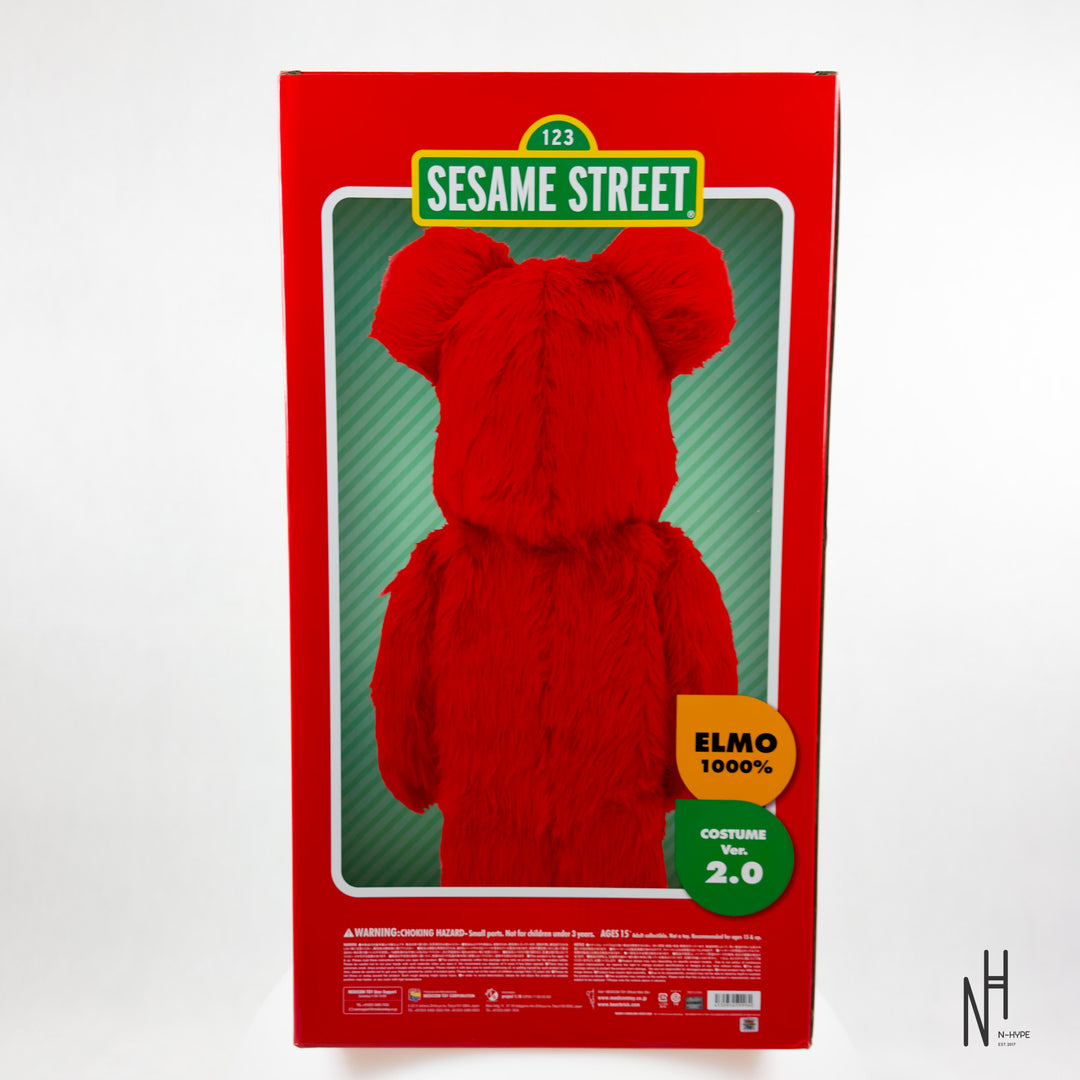 Bearbrick x Sesame Street Elmo Costume Ver. 2 1000%