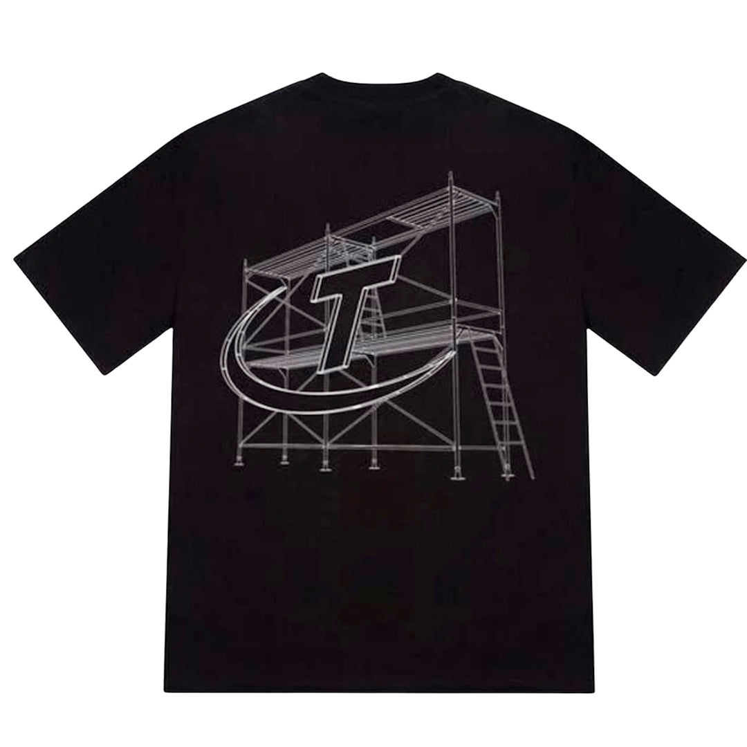 Trapstar Liquid Chrome Hyperdrive Tee Black