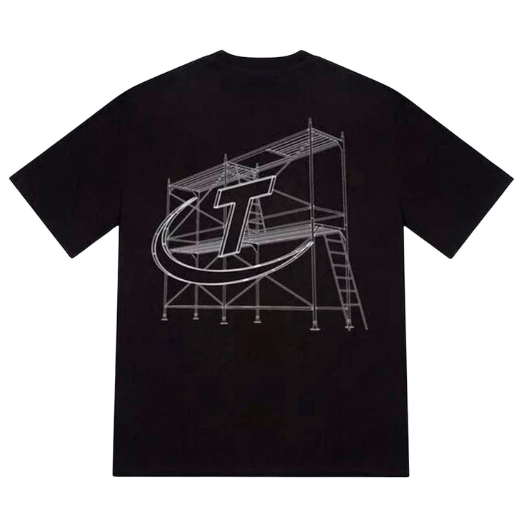 Trapstar Liquid Chrome Hyperdrive Tee Black