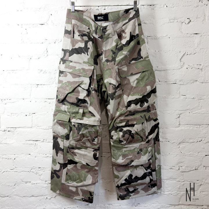 MSC Spodnie Cargo Camo