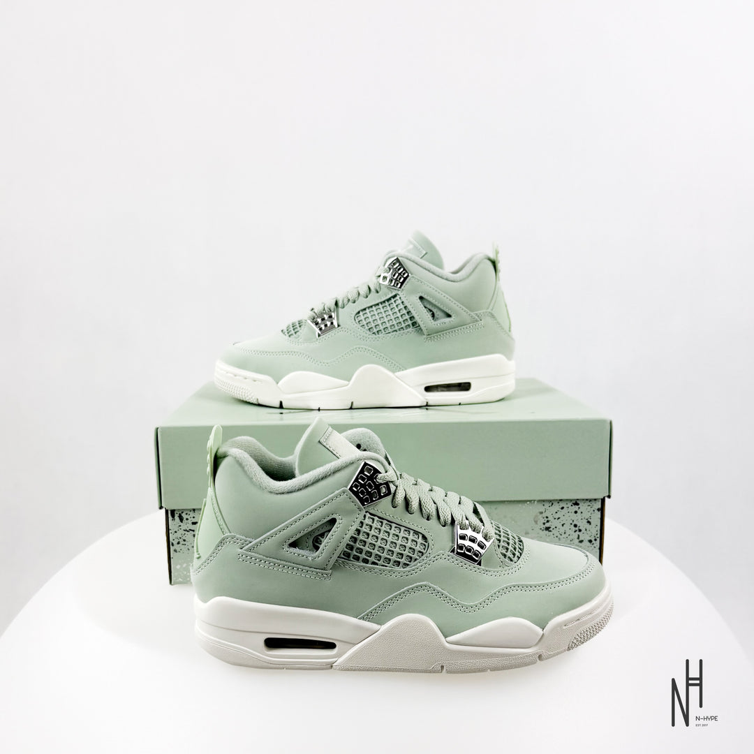 Jordan 4 Retro Seafoam Sail (Women's)