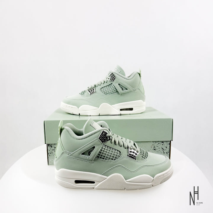 Jordan 4 Retro Seafoam Sail (Women's)