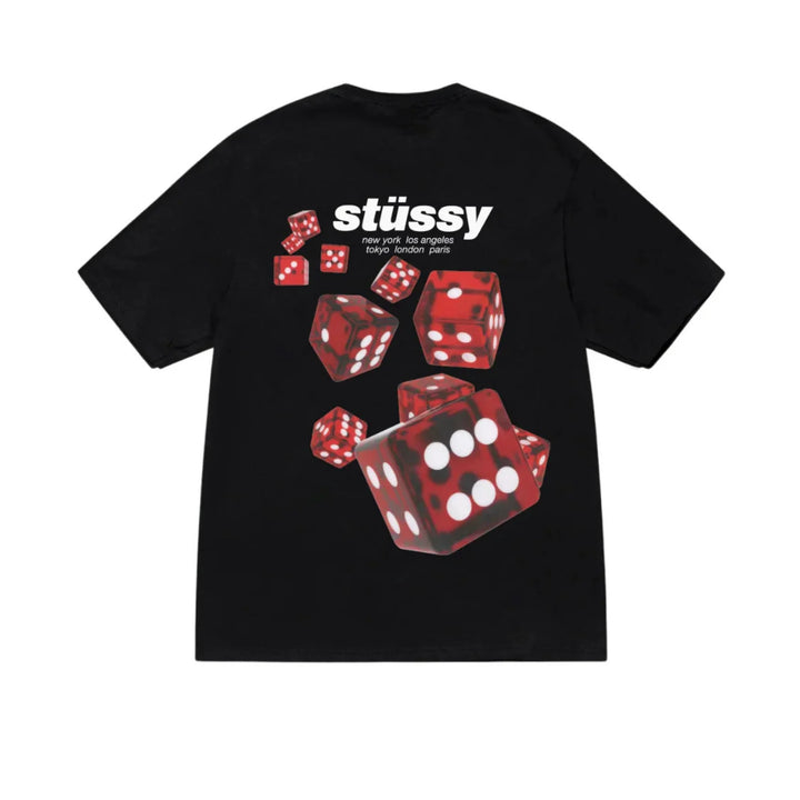 Stussy Rollers Tee Black