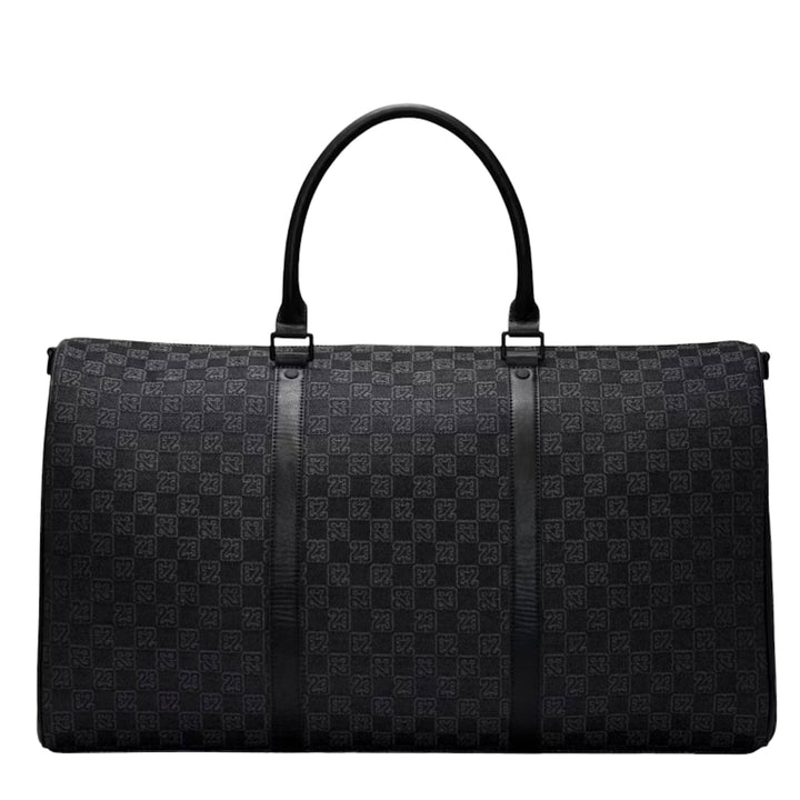 Jordan Monogram Duffle Bag Black Silver Torba