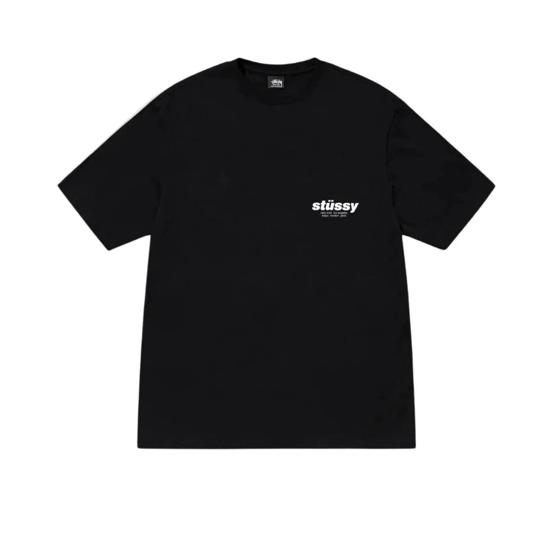 Stussy Rollers Tee Black