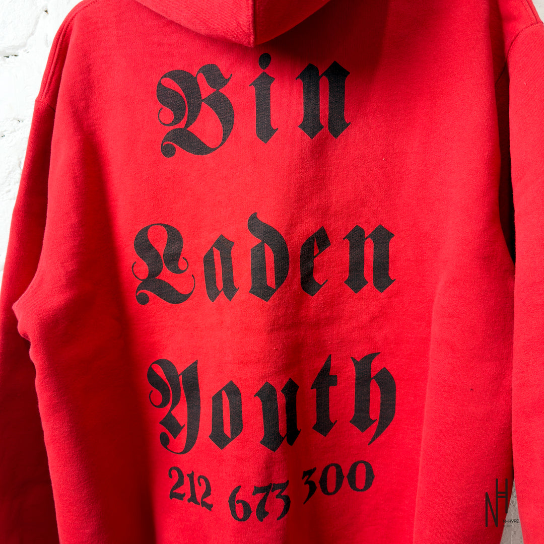 Supreme Dash Snow Hoded Sweatshirt Red