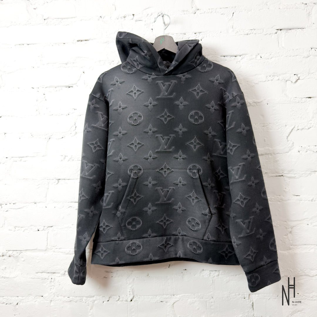 Louis Vuitton 2054 3D Monogram Hoodie Grey
