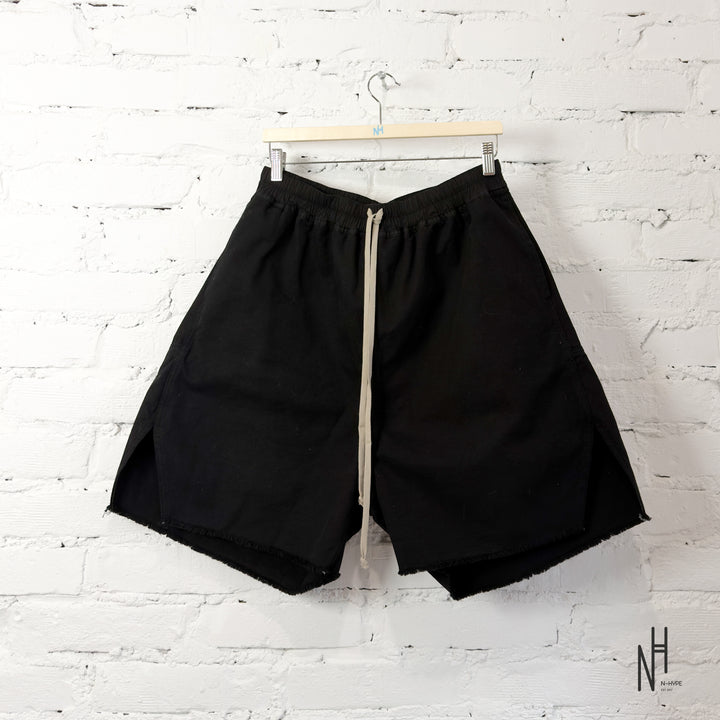Rick Owens DRKSHDW Zip Detail Track Shorts Black