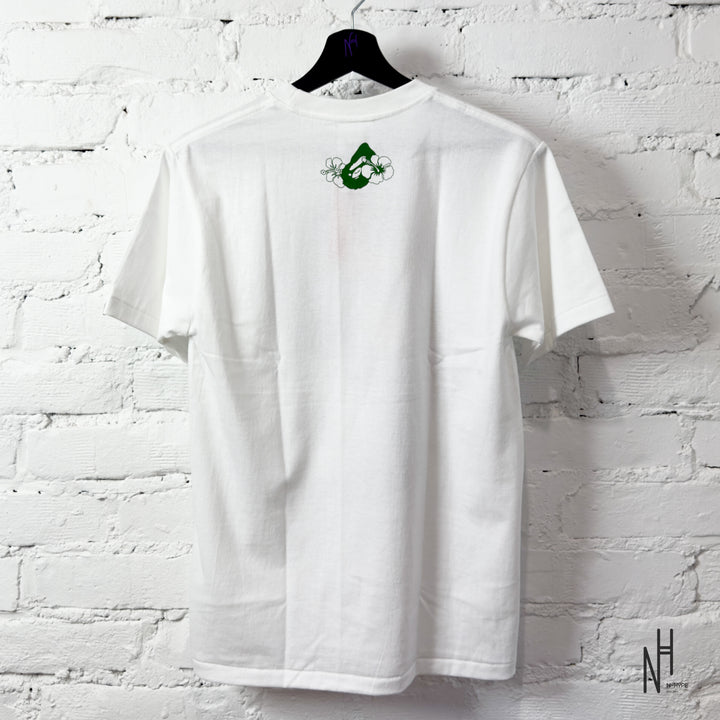 BAPE ABC Resort Camo Ape Head Tee White