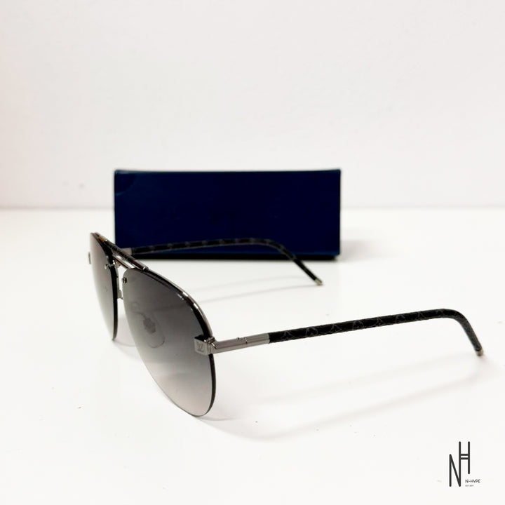 Louis Vuitton Clockwise Canvas Sunglasses Monogram Eclipse