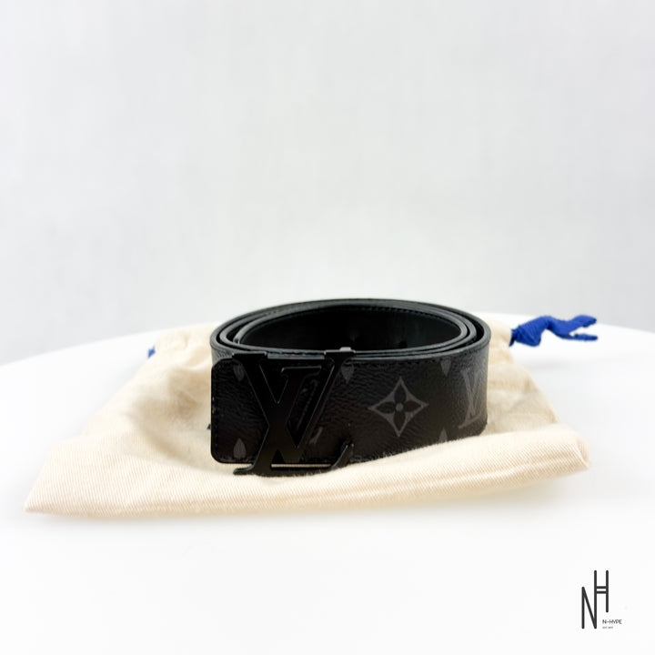 Louis Vuitton LV Initiales Reversible Belt Monogram Black