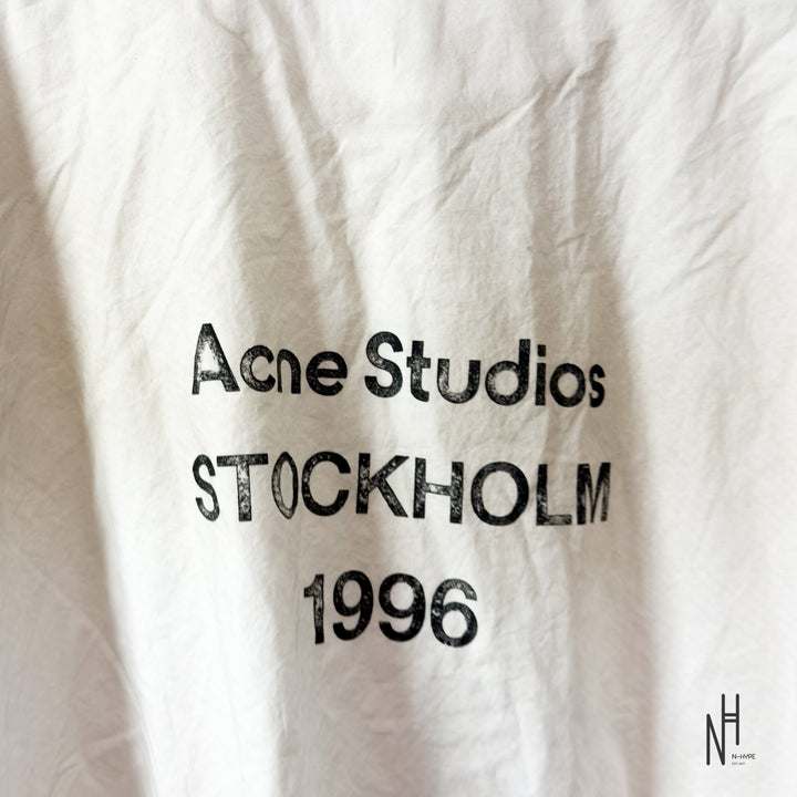 Acne Studios Short Outerwear Coat Dusty White