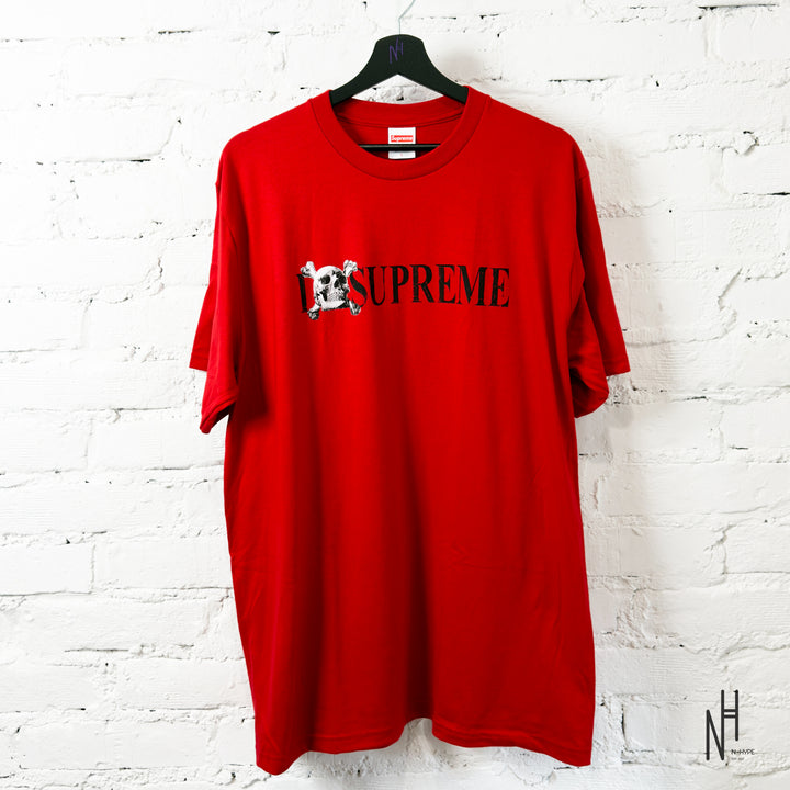Supreme Skull Tee Red