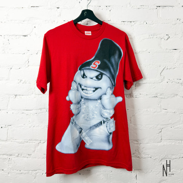 Supreme Snowman Tee Red
