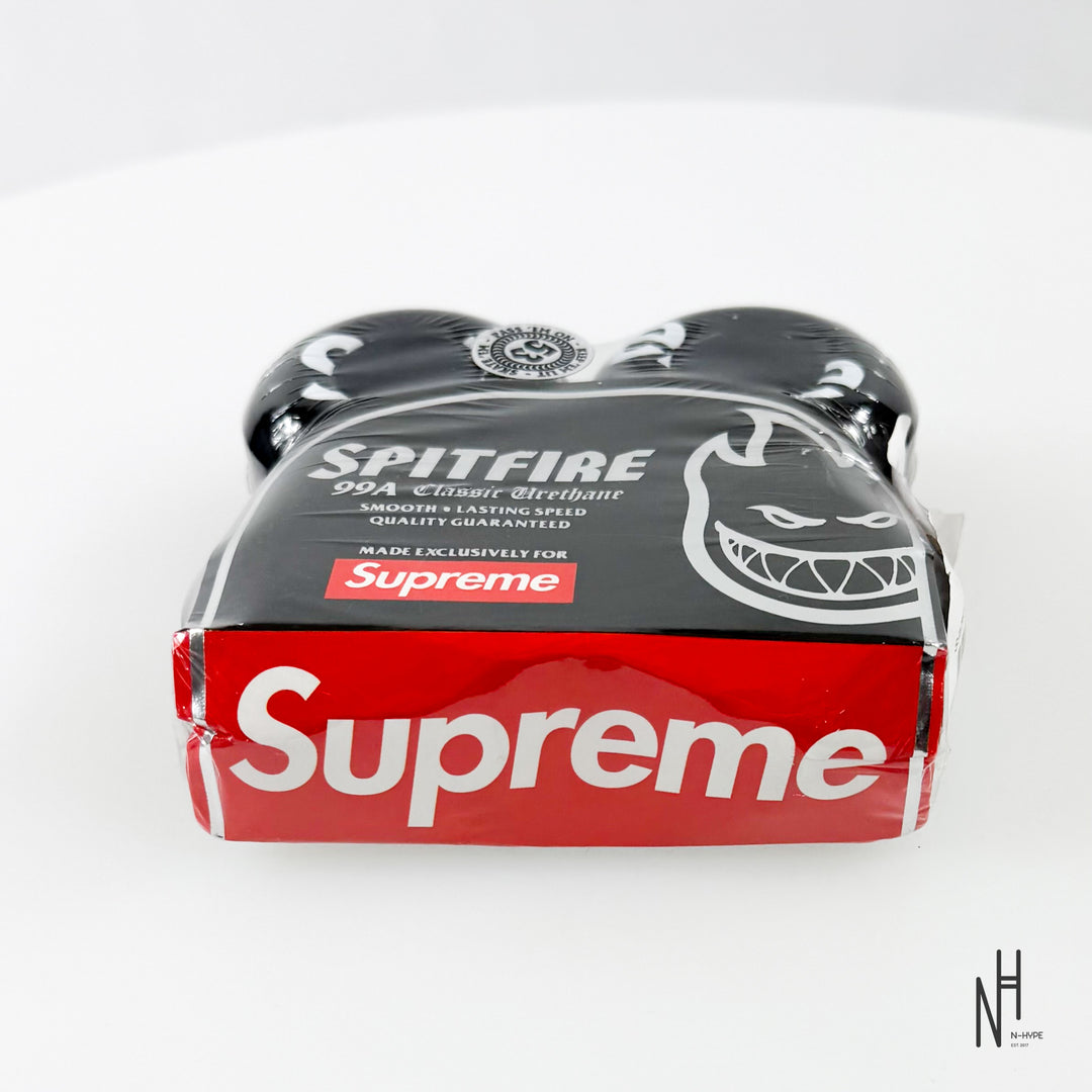 Supreme x Spitfire Shop Logo Wheels Black