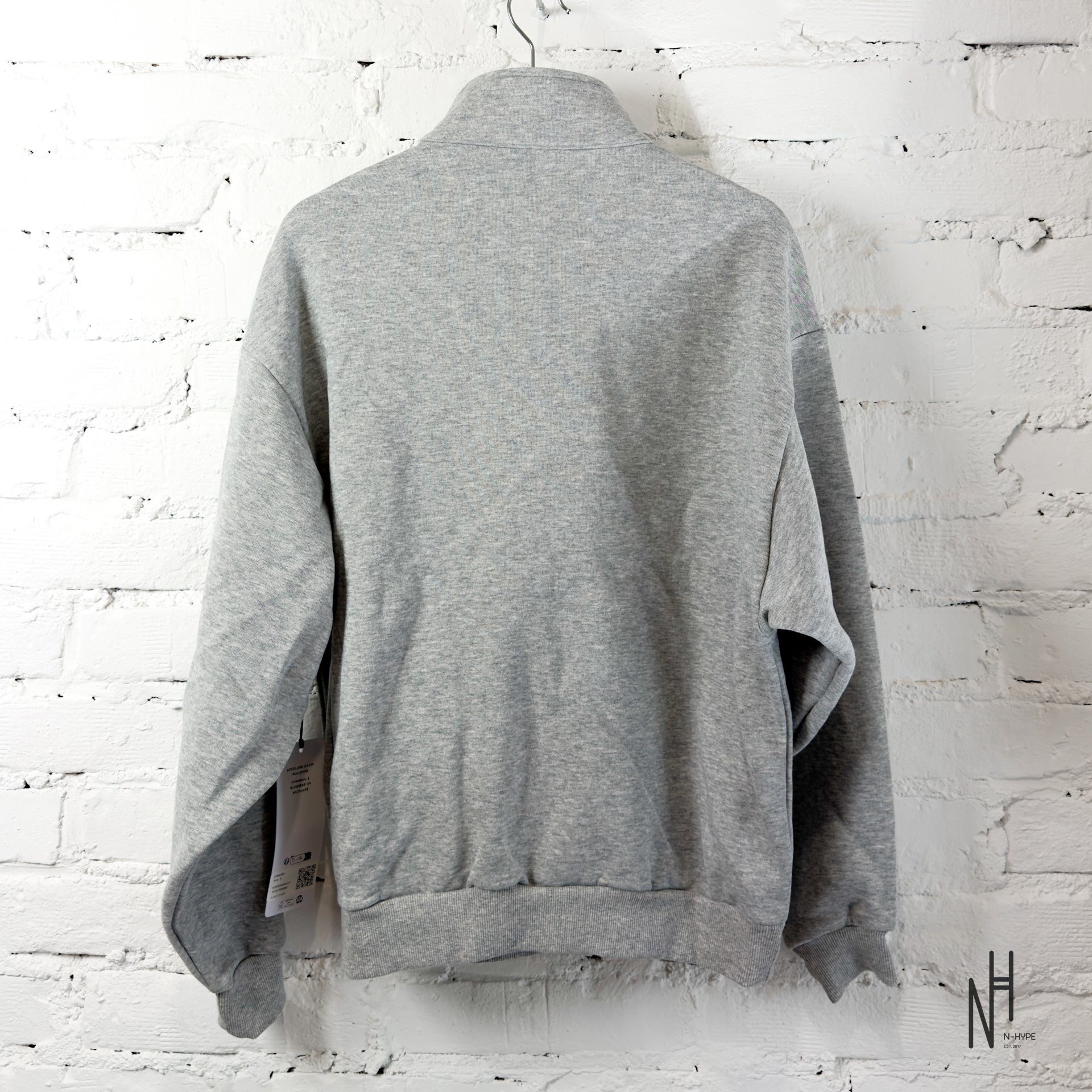 Alo Yoga Accolade 1/4 Zip Pullover Athletic Heather Grey Men – N-Hype