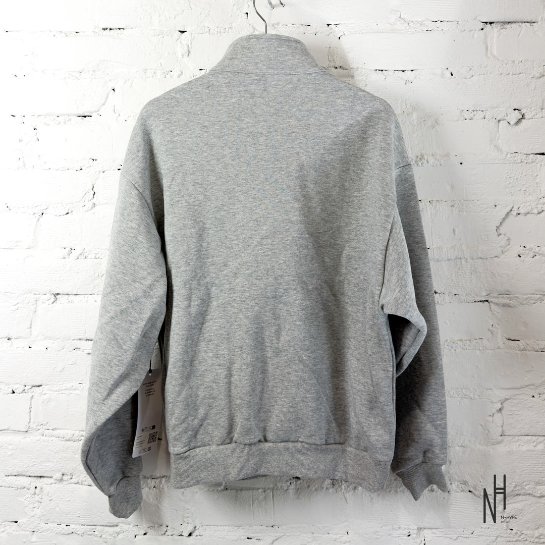 Alo Yoga Accolade 1/4 Zip Pullover Athletic Heather Grey Men