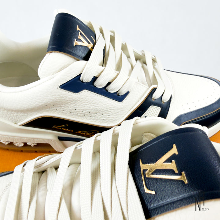 Louise Vuitton #54 Trainer White Navy