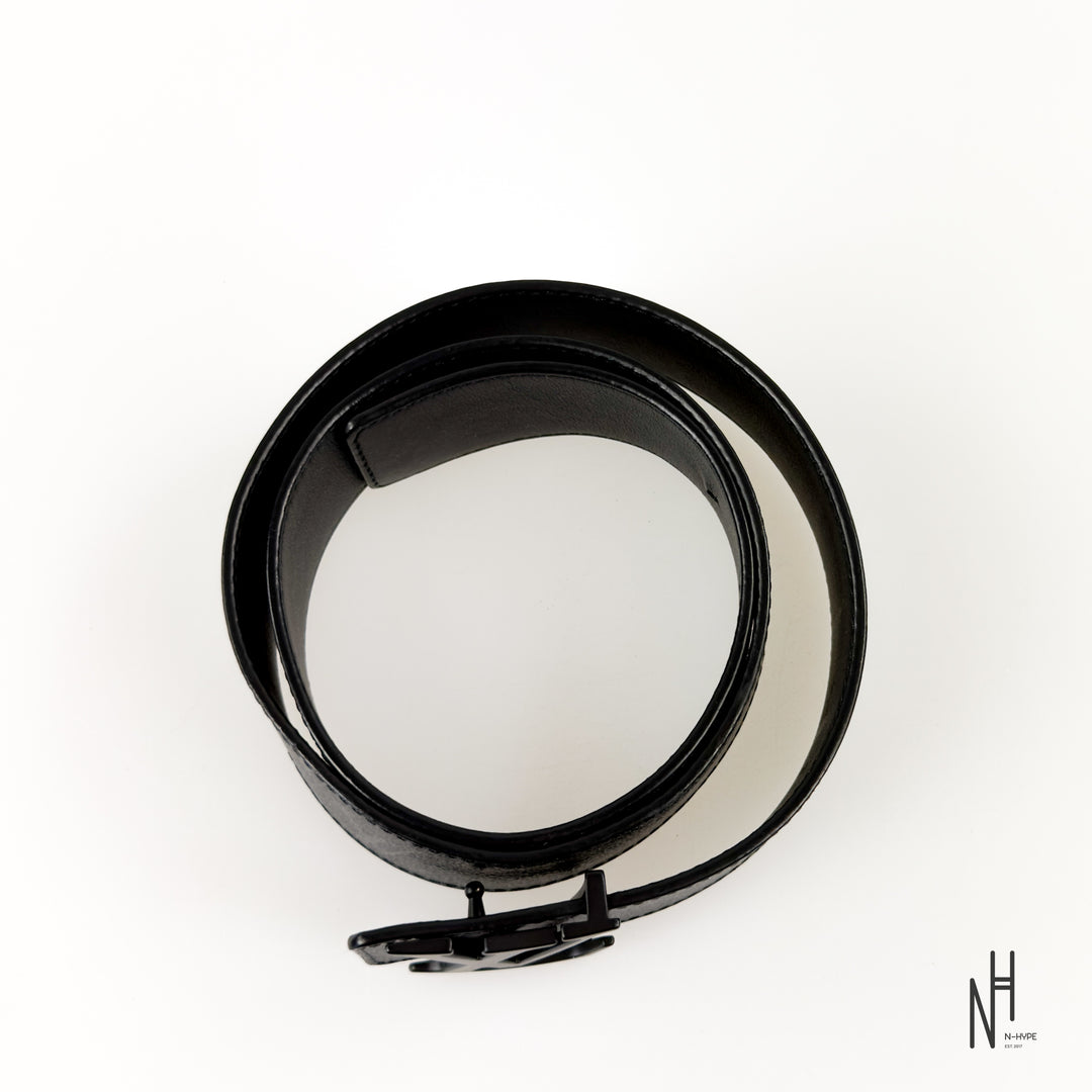 Louis Vuitton LV Initiales Reversible Belt Monogram Black
