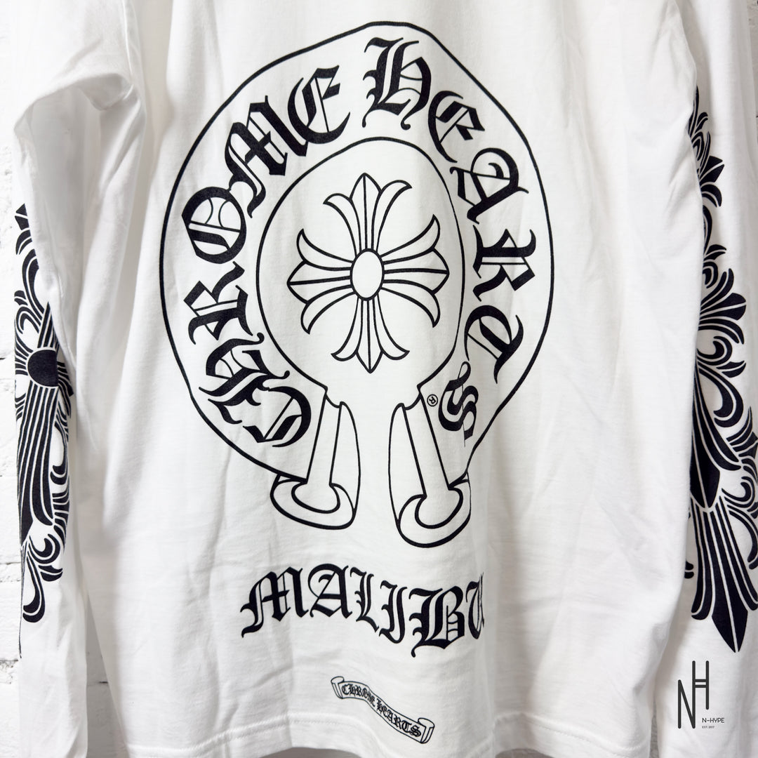 Chrome Hearts Longsleeve White Horseshoe