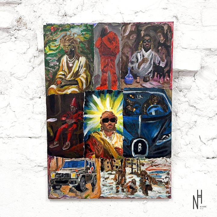 N-HYPE & IVO JANKOWIAK Collage Rap Small