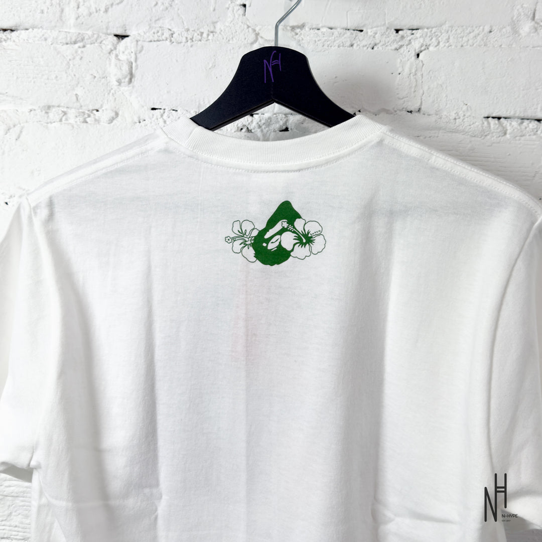 BAPE ABC Resort Camo Ape Head Tee White