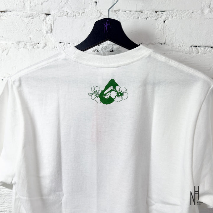 BAPE ABC Resort Camo Ape Head Tee White