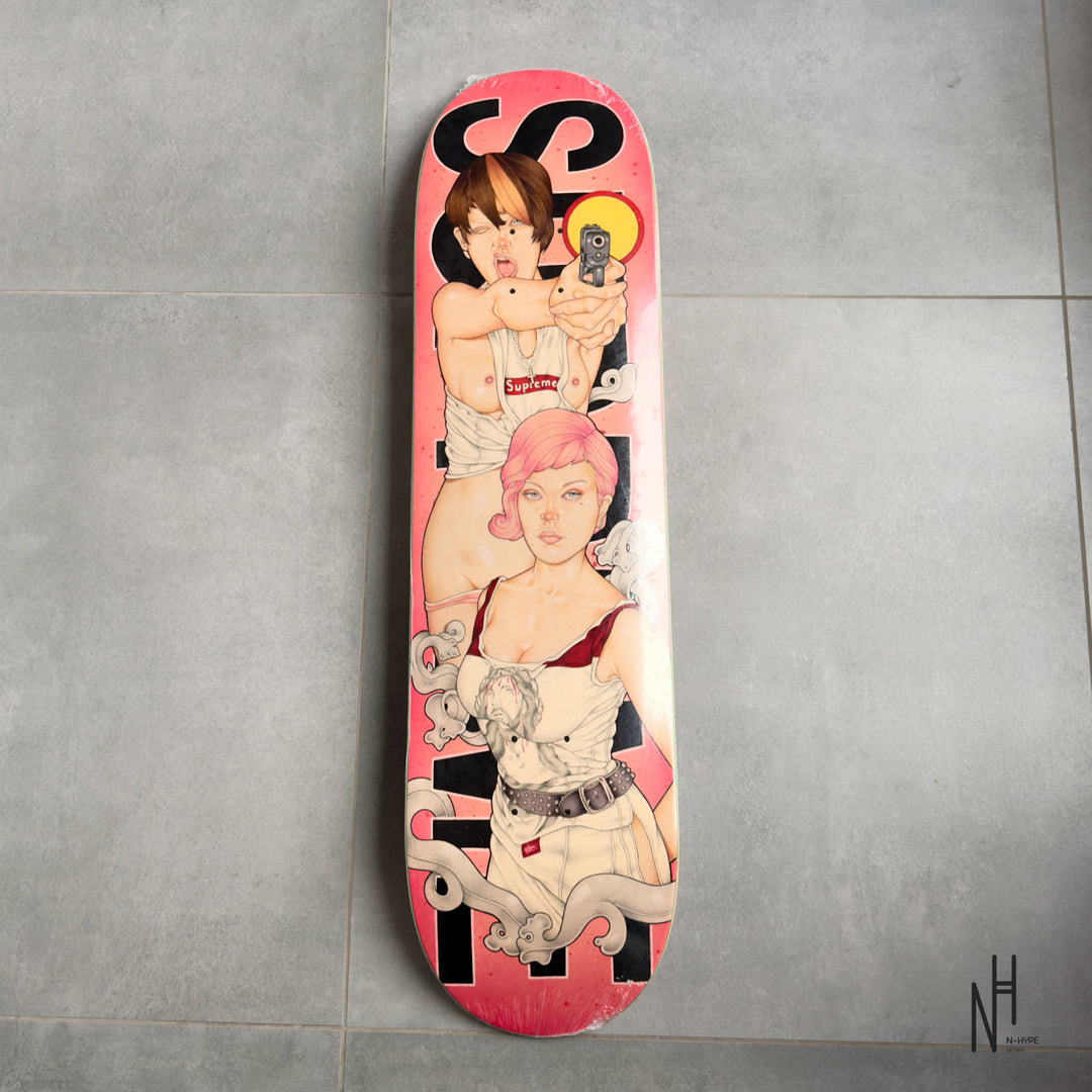 Supreme Girls Skateboard Deck Pink