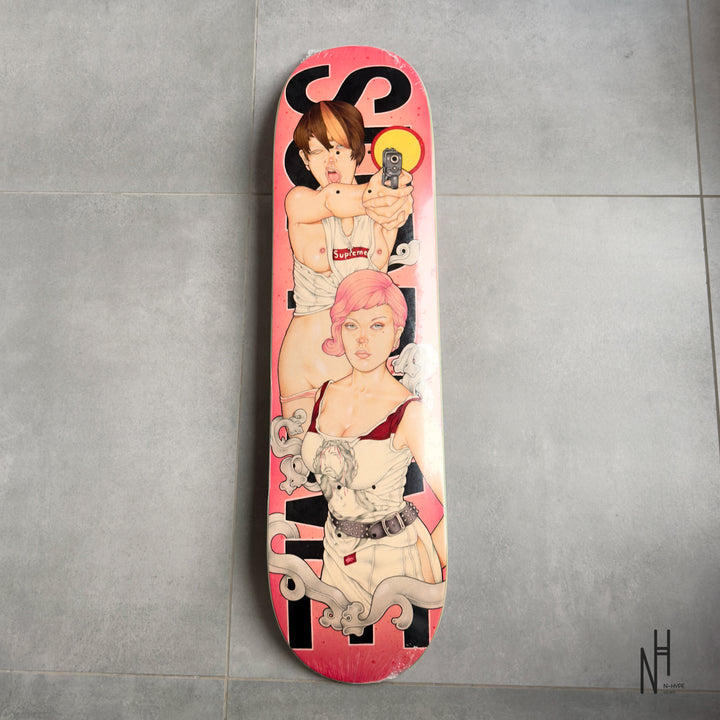 Supreme Girls Skateboard Deck Pink