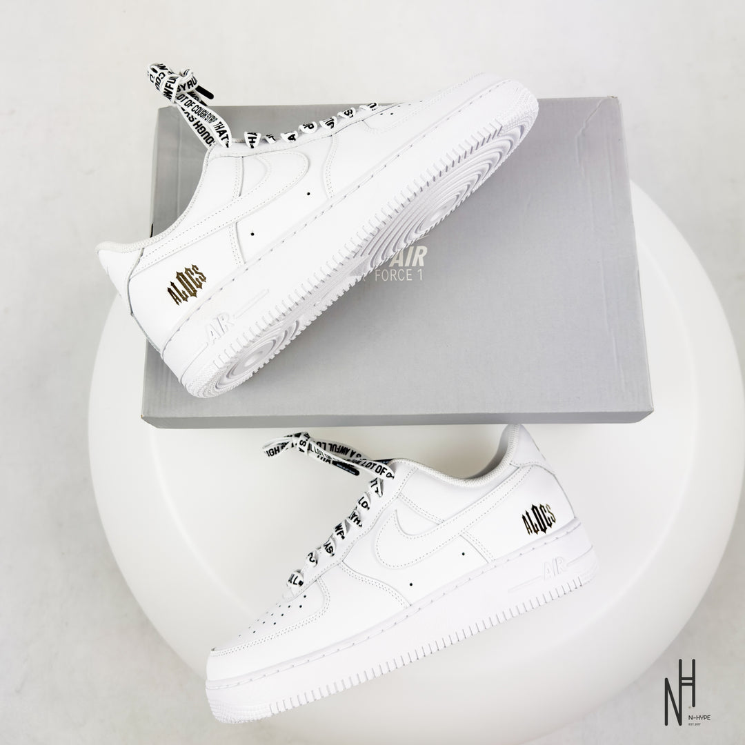 Nike Air Force 1 Low White '07 x Cough Syrup ALOCS ComplexCon Exclusive